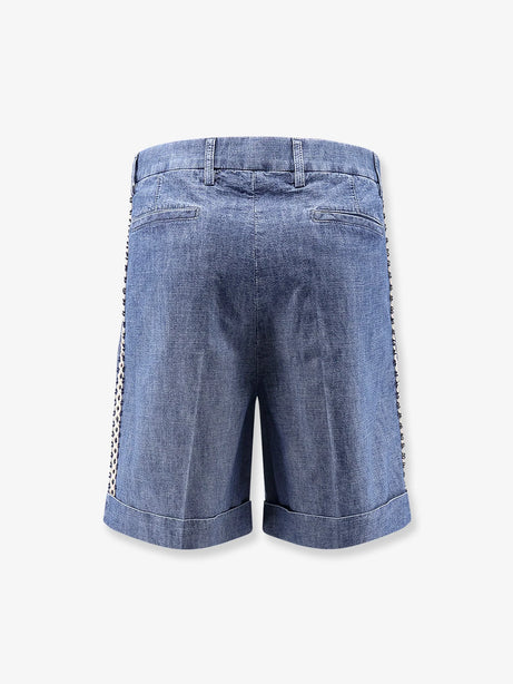 Valentino Valentino Denim Shorts - Medium Blue Denim