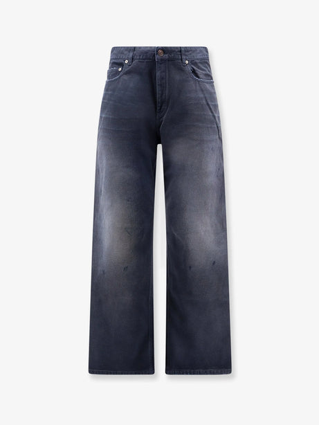 Balenciaga Cotton jeans - Navy/Dirty Dark Blue