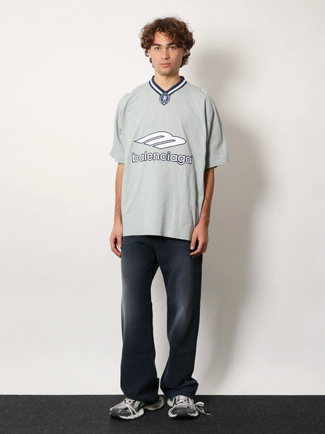 Balenciaga Cotton jeans - Navy/Dirty Dark Blue