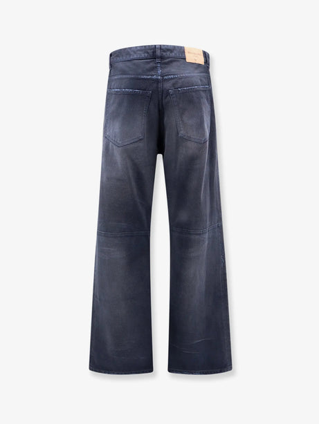 Balenciaga Cotton jeans - Navy/Dirty Dark Blue