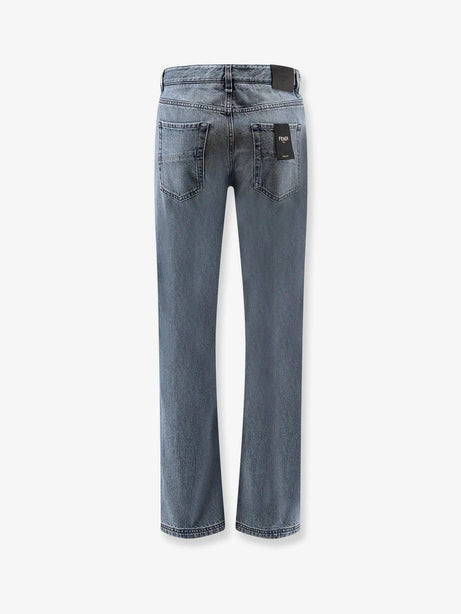 Fendi Regular five pockets jeans - Avio