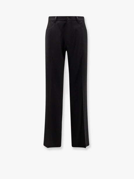 Balenciaga Straight Fit cotton trousers - Black