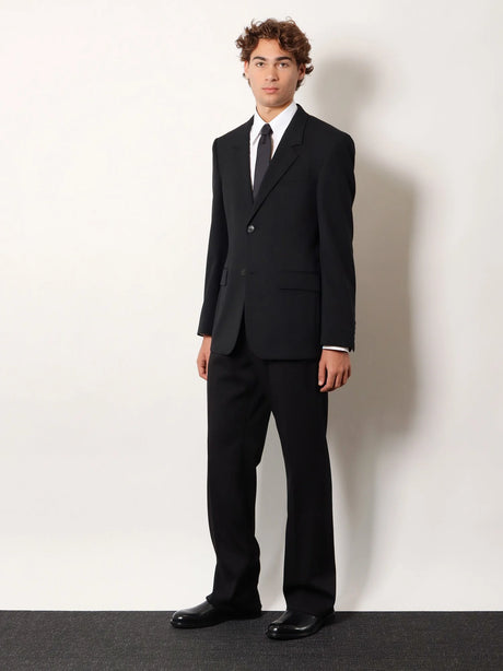 Balenciaga Straight Fit cotton trousers - Black
