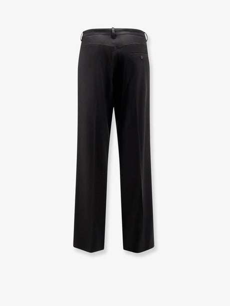 Balenciaga Straight Fit cotton trousers - Black