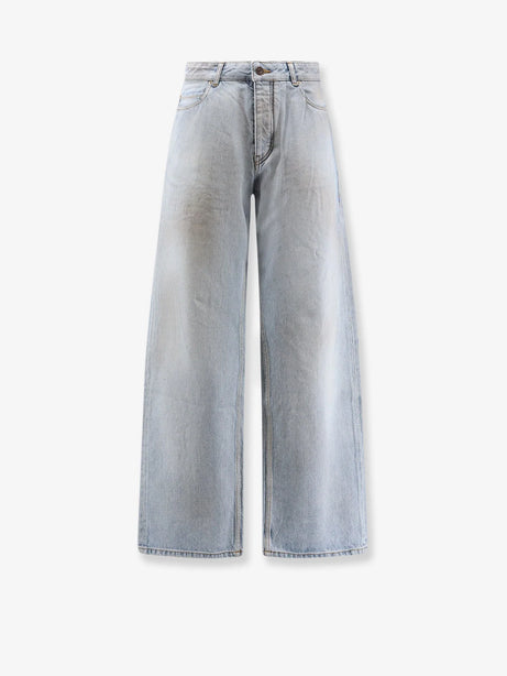 Balenciaga Distressed Jeans - Light Blue