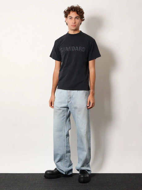 Balenciaga Distressed Jeans - Light Blue
