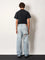 Balenciaga Distressed Jeans - Light Blue