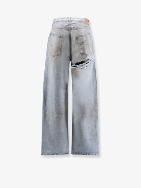 Balenciaga Distressed Jeans - Light Blue