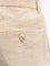 Boss Peet Pleat corduroy trousers - Open Beige