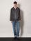 Bottega Veneta Wide leg jeans with turn up - Mid Blue
