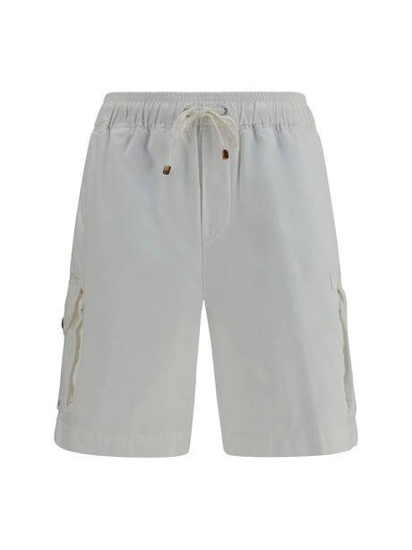 Brunello Cucinelli Cargo Shorts - Neve