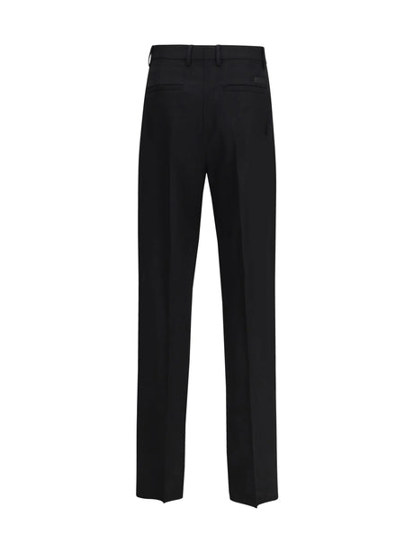 Versace Formal wool Pants - Black