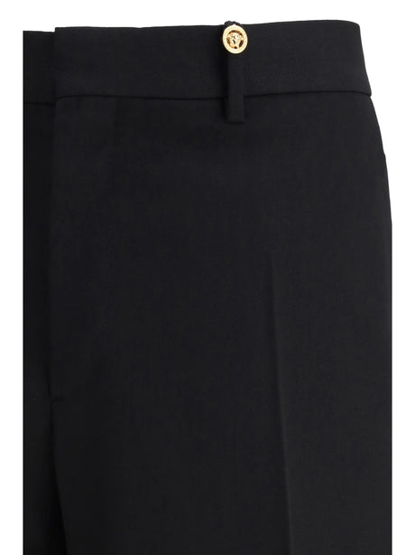 Versace Formal wool Pants - Black