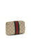Gucci Medium Beauty Case with Web stripe - Vin.San.Br/Dk.Br/Vrv
