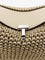 Toteme T-Lock woven leather clutch - Fawn