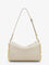 Marc Jacobs Snapshot Hammered Leather Shoulder Bag - Cloud White