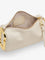 Marc Jacobs Snapshot Hammered Leather Shoulder Bag - Cloud White