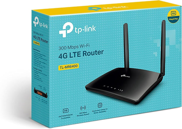 Tp-Link Tl-Mr6400 300Mbps 4G-Lte Built-In Modem Wifi Router