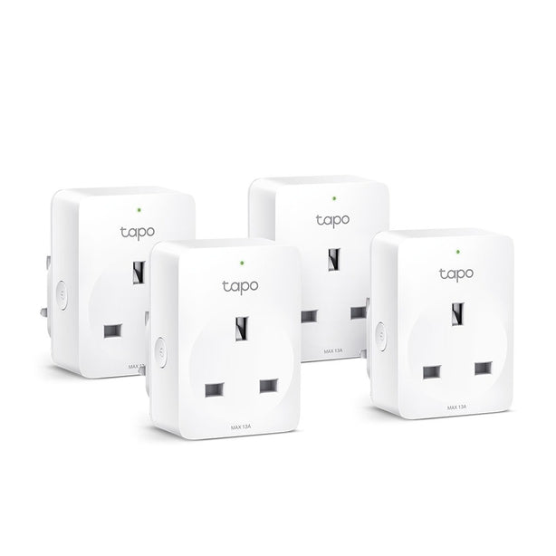 Tp-Link Tapo P100 Smart Plug (4Pack)