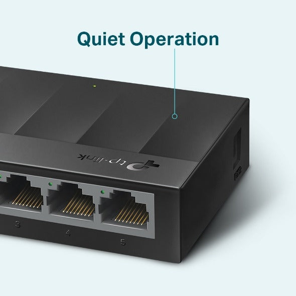 Tp-Link Ls1005G 5 Port Gigabit Desktop Switch