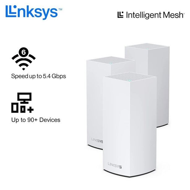 Linksys Atlas Pro6 Mx5503 Dual-Band Ax5400 3 Pack
