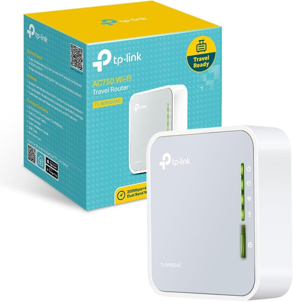 Tp-Link Tl-Wr902Ac Ac750 Mini Pocket Wifi Router