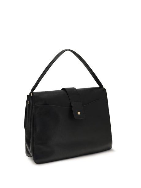 Burberry Medium Rider Handbag - Black