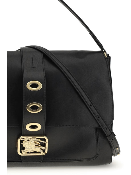 Burberry Medium Rider Handbag - Black