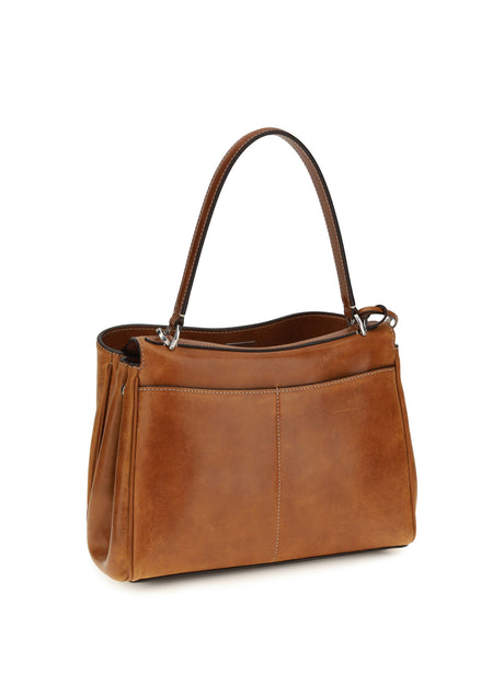 Balenciaga Small Rodeo Handbag - Tan Cowboy
