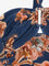 Zimmermann Aster nylon one piece swimsuit with paisley print - Navy Jacobean