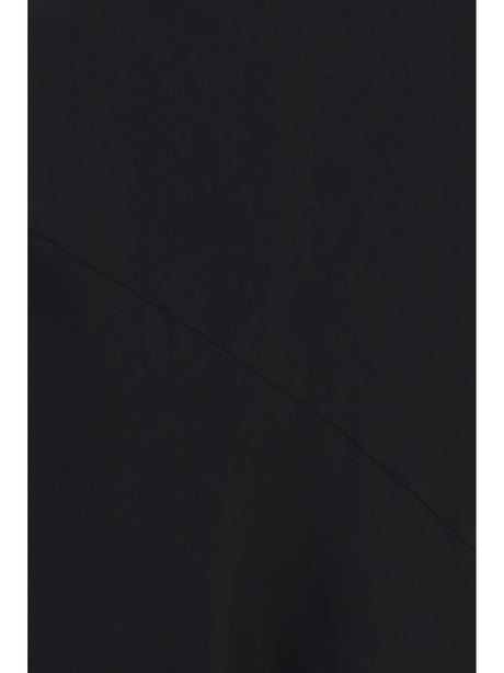 Ami Paris Sleeveless long fluid satin Dress - Noir