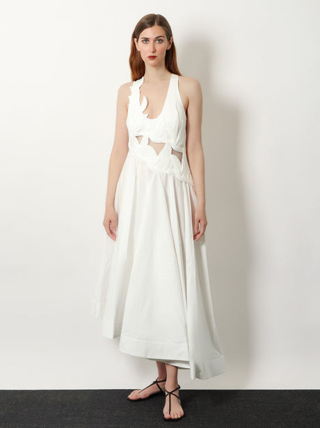 Zimmermann Luna Applique cotton dress - Ivory