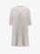 Balenciaga Cotton jersey Semi fitted short dress - Dirty White