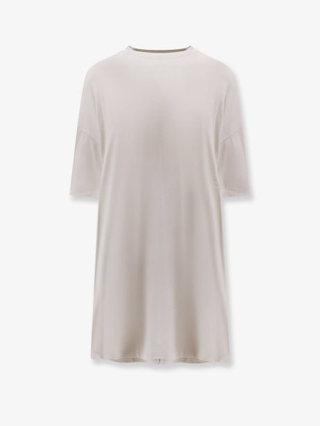 Balenciaga Cotton jersey Semi fitted short dress - Dirty White