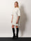 Balenciaga Cotton jersey Semi fitted short dress - Dirty White