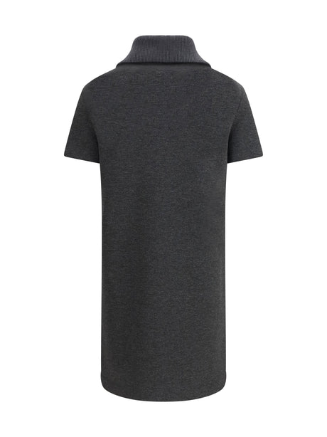 Gucci Double GG Dress - Dark Grey