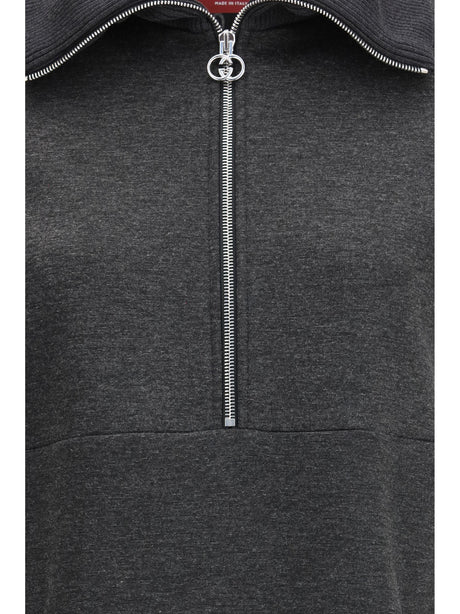 Gucci Double GG Dress - Dark Grey