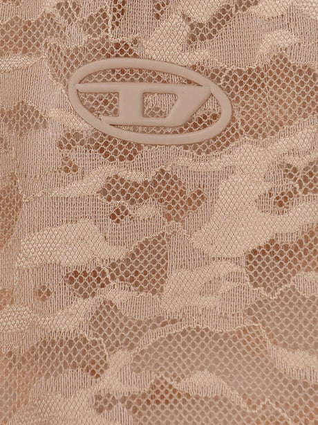 Diesel Kasia-Utlt Lace T-Shirt - Rosa