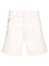 Ami Cotton Twill Shorts - White