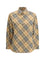 Burberry Slim fit cotton Check Shirt - Sand Ip Check
