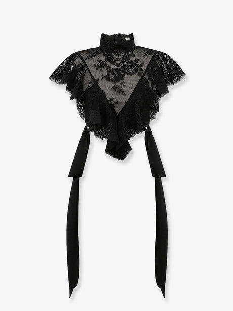 Zimmermann Luna lace top - Black