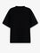 Balenciaga Cotton T-shirt with front print - Black