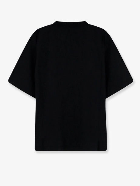 Balenciaga Cotton T-shirt with front print - Black