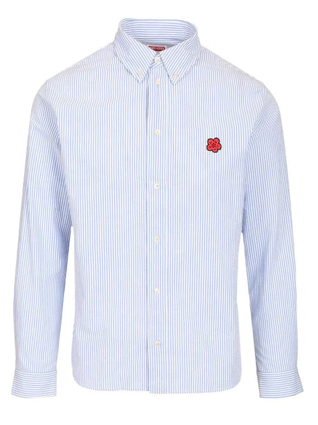 Kenzo Boke Flowers Shirt - Sky Blue