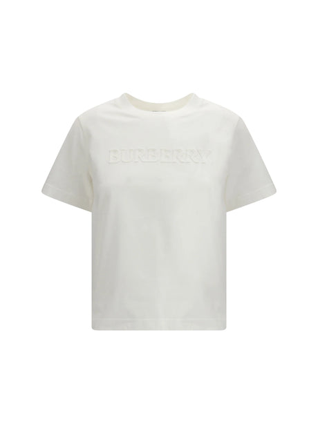 Burberry Logo T-shirt - Chalk