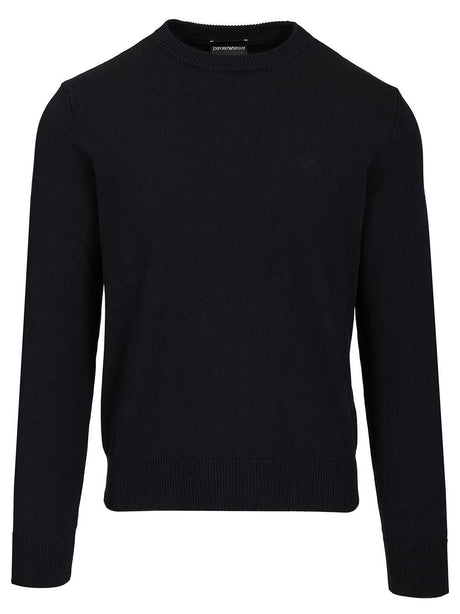 Emporio Armani Cotton Sweater - Blue