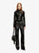 Diesel P-Lain faux-leather trousers - Nero