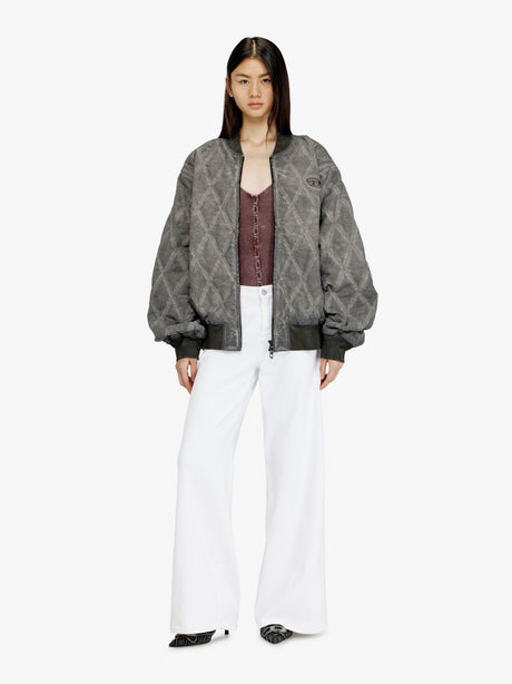 Diesel Cotton blend trousers - Bianco