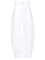 AlaïA Low Waist Barrel Jeans - White