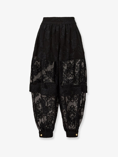 Zimmermann Luna Lace Harem Pant - Black